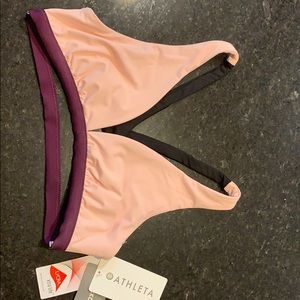 New with tags bikini top! Athleta!